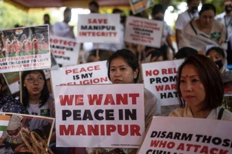 Police arrest fifth accused in viral Manipur video case; women’s activists demand action