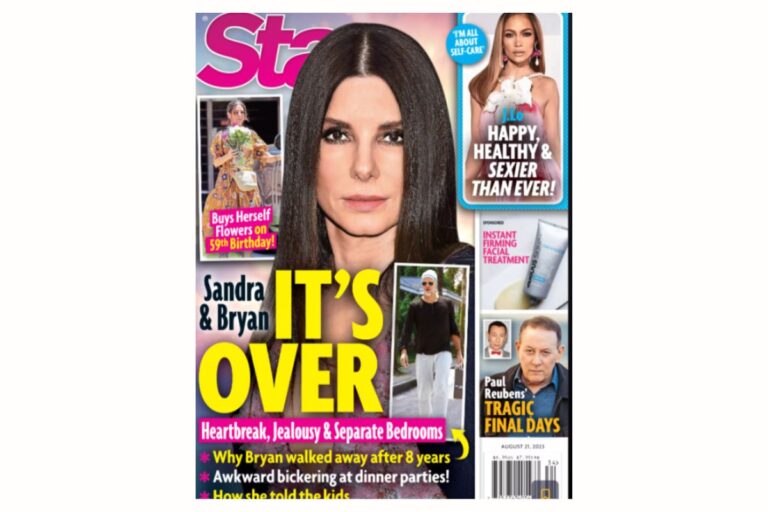 Controversial Magazine Sparks Outrage with ‘Messy Split’ Report on Sandra Bullock and Late Partner Bryan Randall
